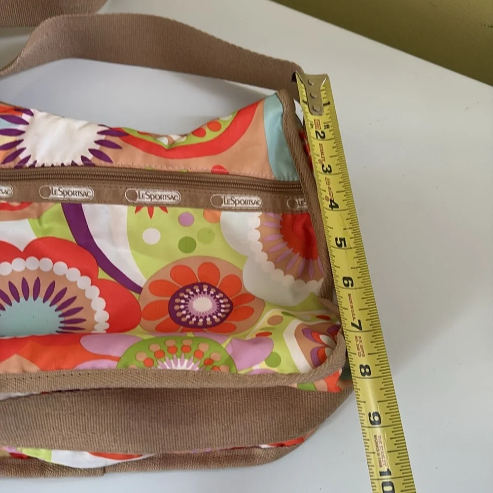 Le Sport Sac Lightweight Floral Nylon Crossbody